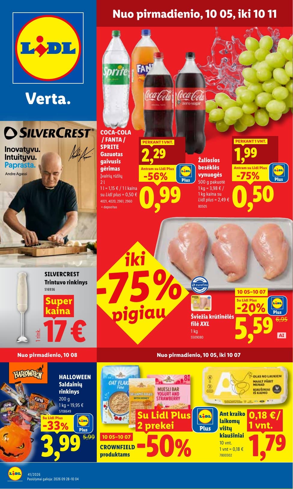 MAISTO PREKIŲ PASIŪLYMAI